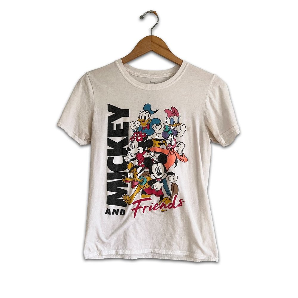 Disney Mickey and Friends Short Sleeve T-Shirt Size Small